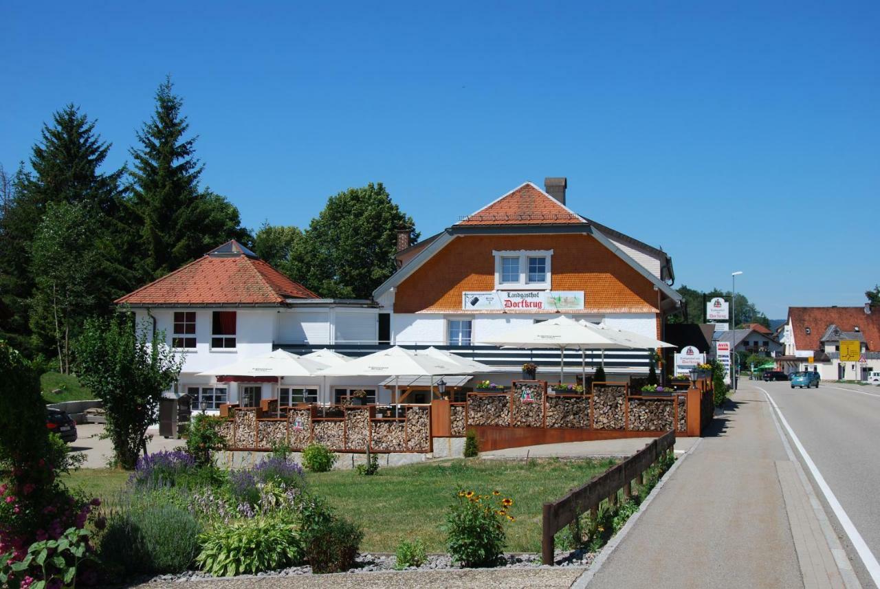 Landgasthof Zum Dorfkrug Hotel Häusern Exterior foto