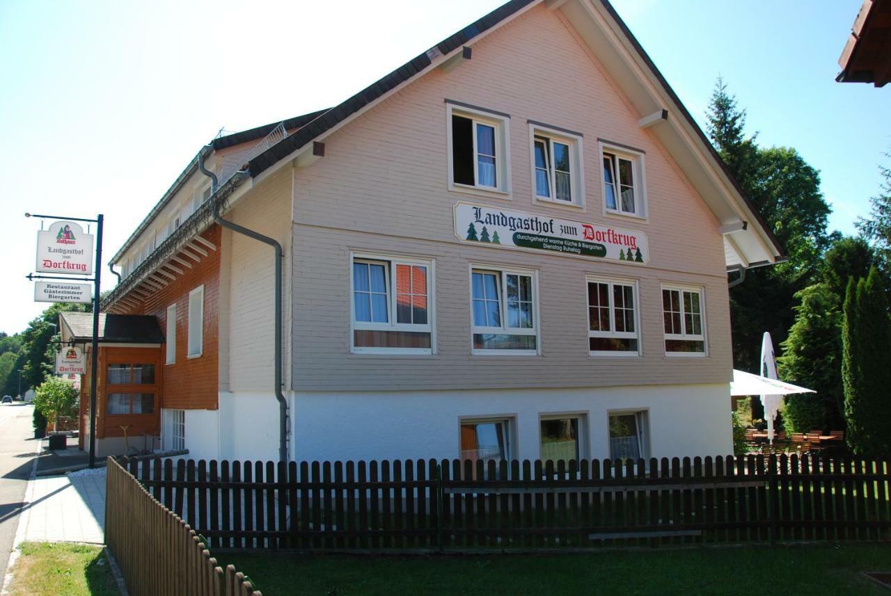 Landgasthof Zum Dorfkrug Hotel Häusern Exterior foto